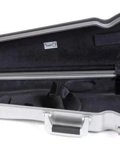 Bam Hightech Contoured Violin Case - Black Leather - Image 3